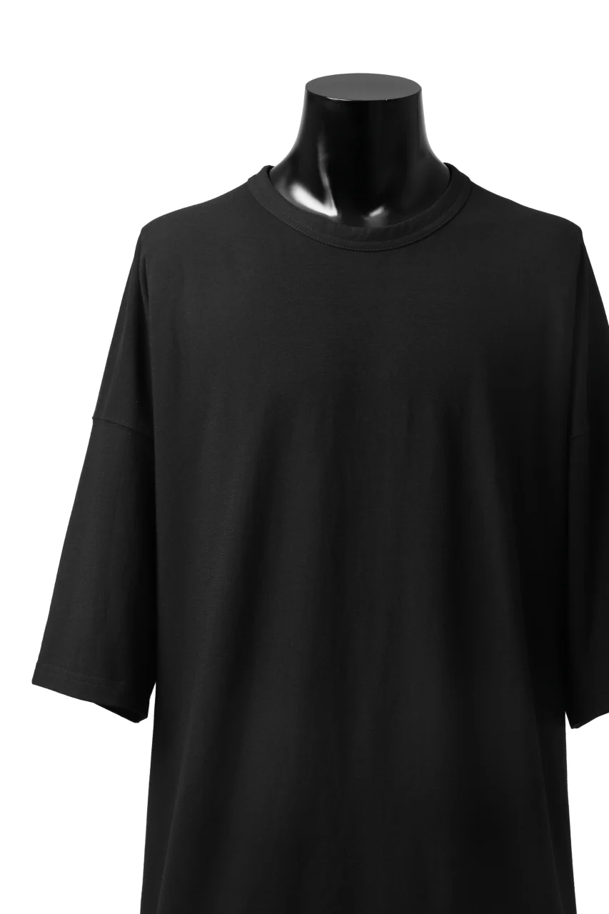 Y-3 Yohji Yamamoto HORIZONTAL STRIPES LOOSEY TOPS (BLACK) - Image 21
