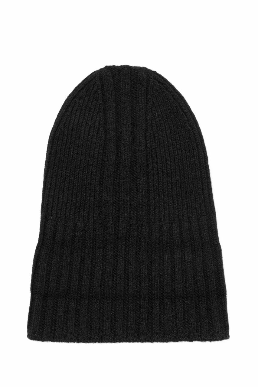 Y-3 Yohji Yamamoto KNIT BEANIE (BLACK) - Image 15