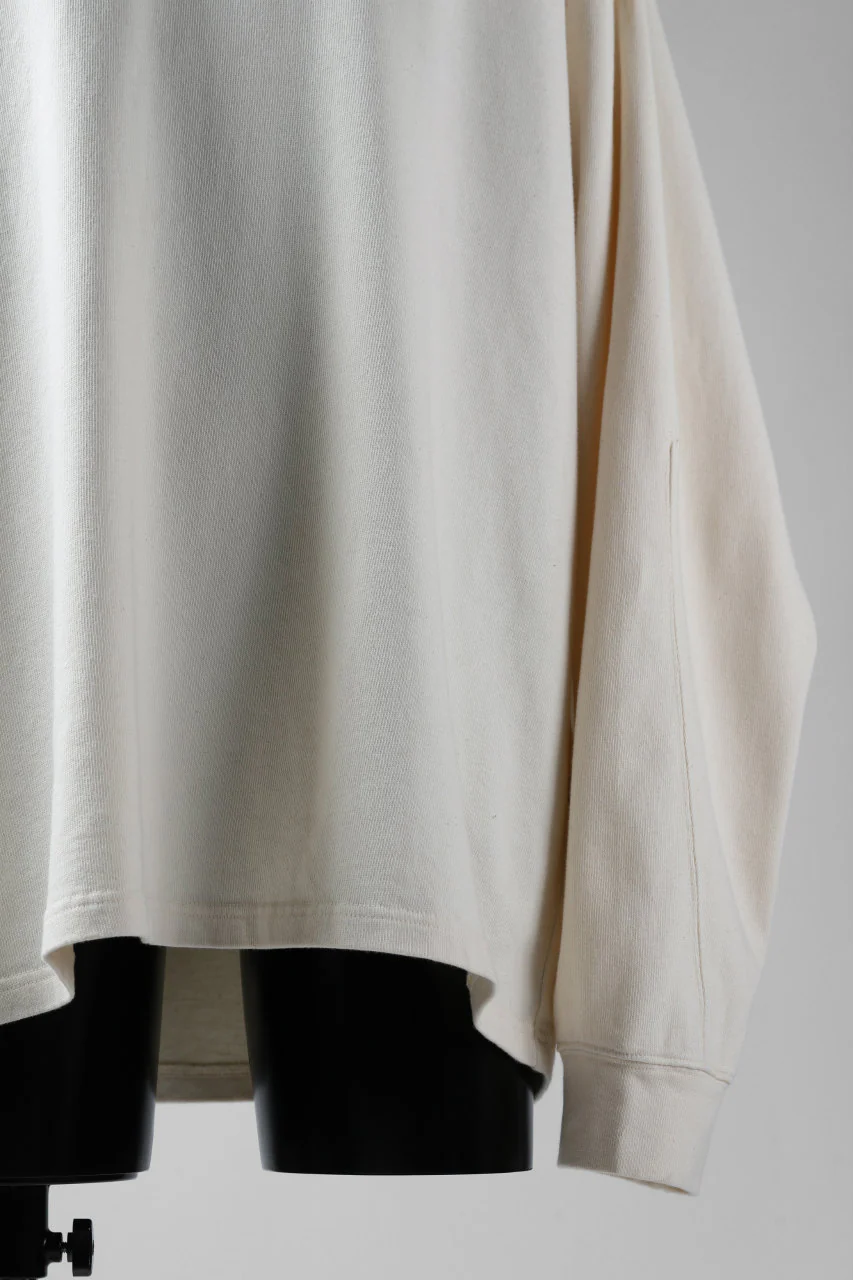 Y-3 Yohji Yamamoto LAYERED BACK LOGO HOODIE / FRENCH TERRY (MULTI BEIGE) - Image 14