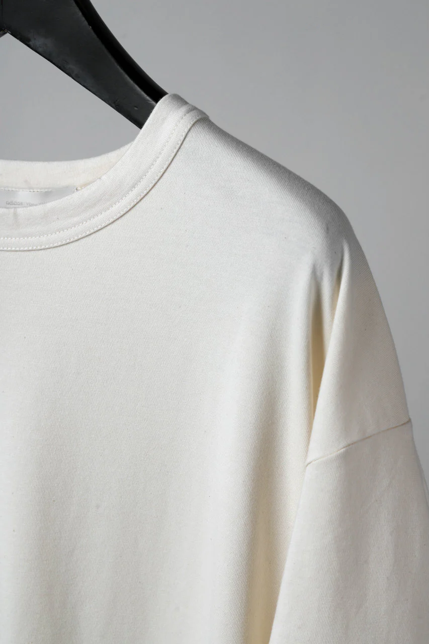 Y-3 Yohji Yamamoto LAYERED BACK LOGO TOPS / COTTON JERSEY (MULTI BEIGE) - Image 15