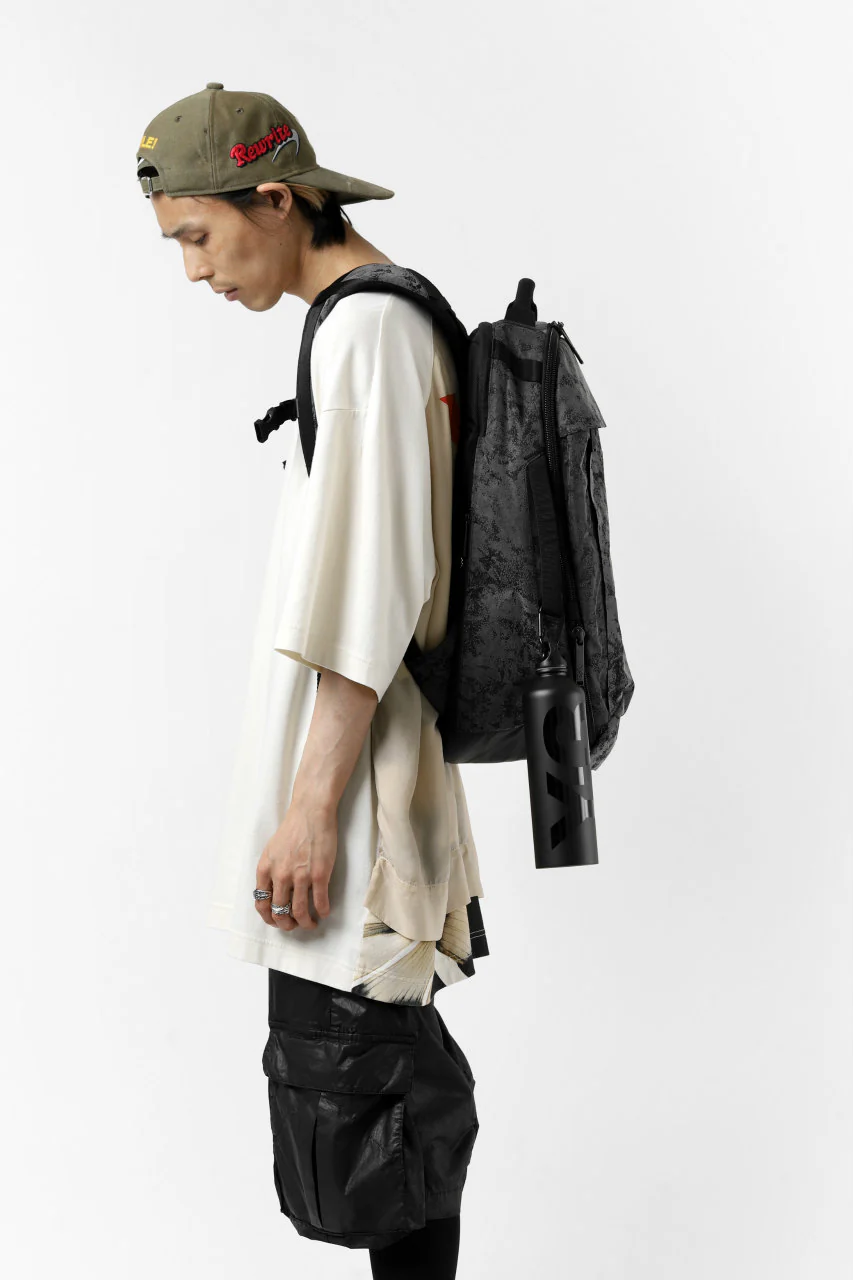 Y-3 Yohji Yamamoto LAYERED BACK LOGO TOPS / COTTON JERSEY (MULTI BEIGE) - Image 32
