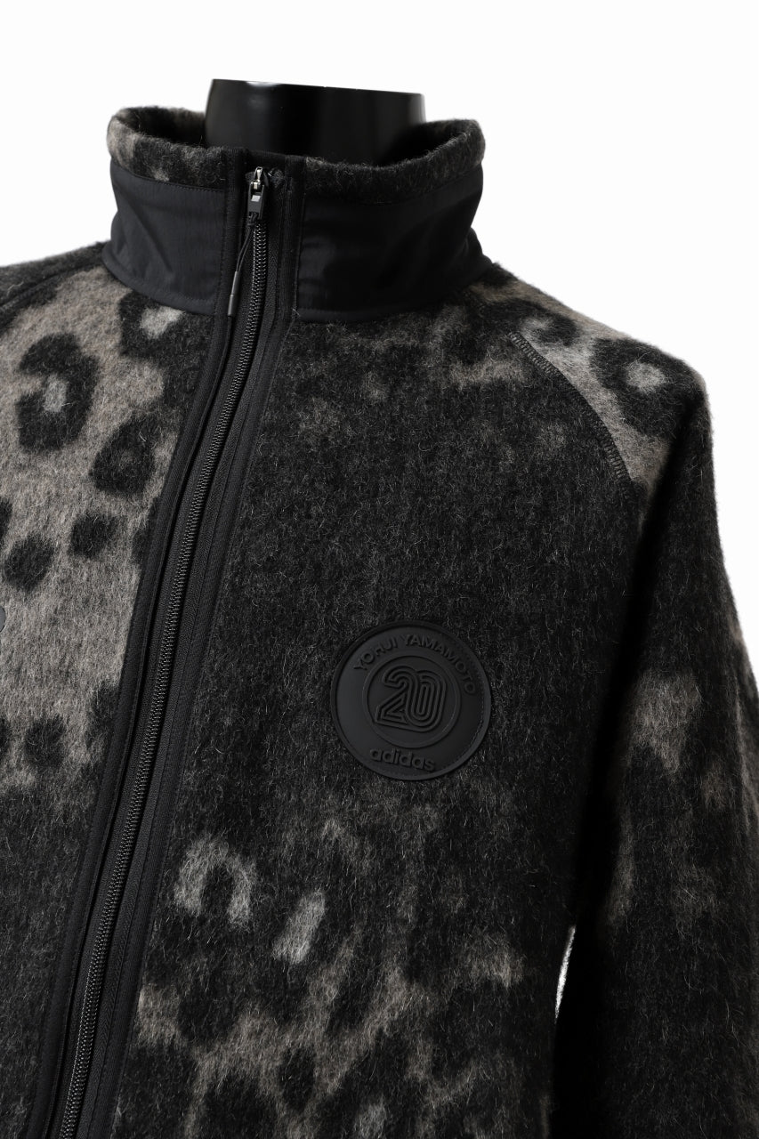 Y-3 Yohji Yamamoto LEOPARD TRACK JACKET / MIX WOOL MOHAIR (MULTI) - Image 12