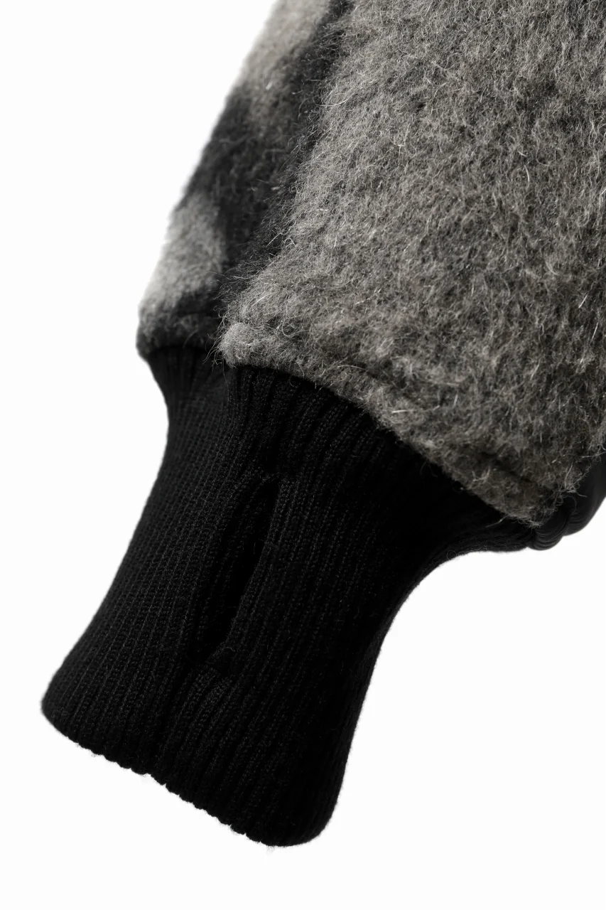 Y-3 Yohji Yamamoto LEOPARD TRACK JACKET / MIX WOOL MOHAIR (MULTI) - Image 17
