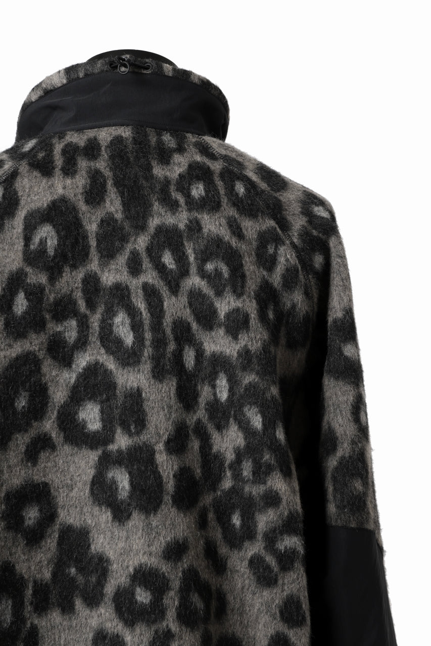 Y-3 Yohji Yamamoto LEOPARD TRACK JACKET / MIX WOOL MOHAIR (MULTI) - Image 18
