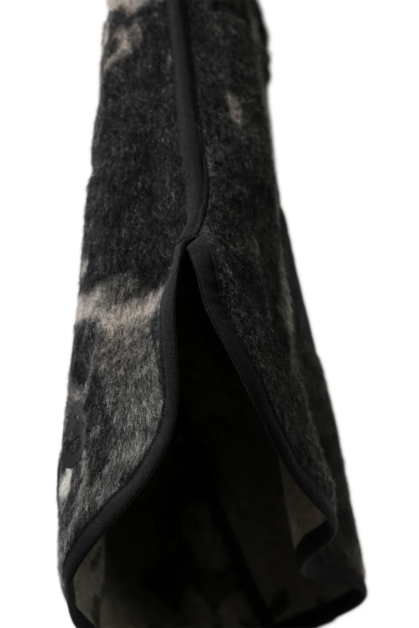 Y-3 Yohji Yamamoto LEOPARD WIDEGAME SHORTS / MIX WOOL MOHAIR (MULTI) - Image 12