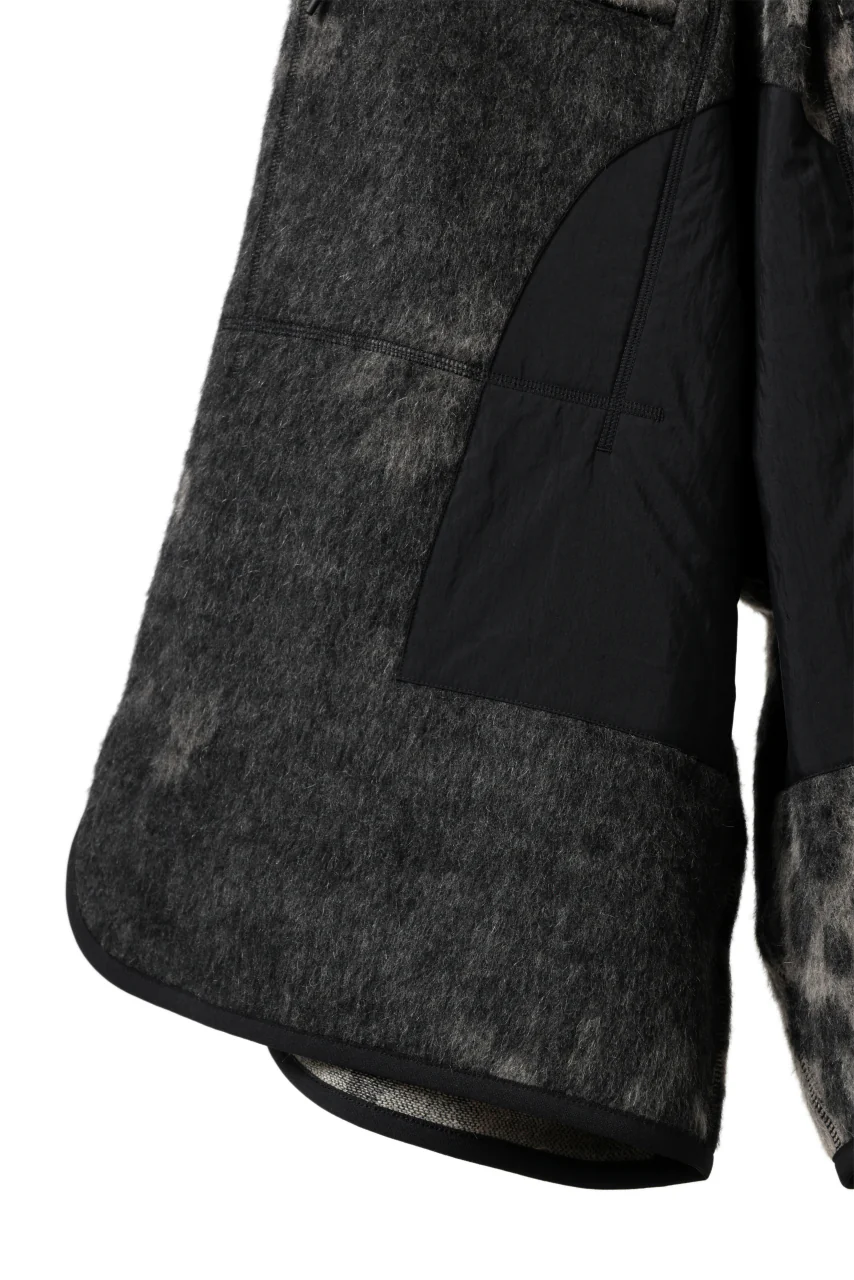 Y-3 Yohji Yamamoto LEOPARD WIDEGAME SHORTS / MIX WOOL MOHAIR (MULTI) - Image 14
