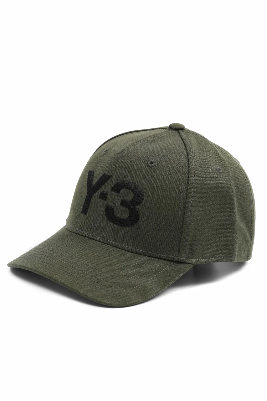 Y-3 Yohji Yamamoto LOGO CAP (DARK GREEN) - Image 10