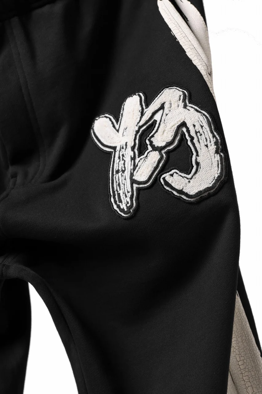 Y-3 Yohji Yamamoto LOGO FIT JOGGER PANTS / ORGANIC COTTON (BLACK) - Image 17