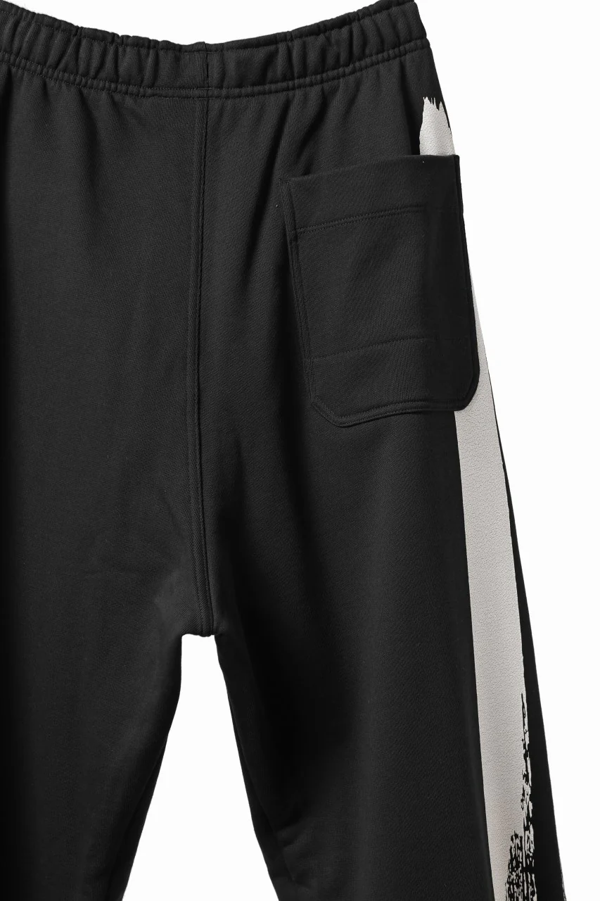 Y-3 Yohji Yamamoto LOGO FIT JOGGER PANTS / ORGANIC COTTON (BLACK) - Image 19