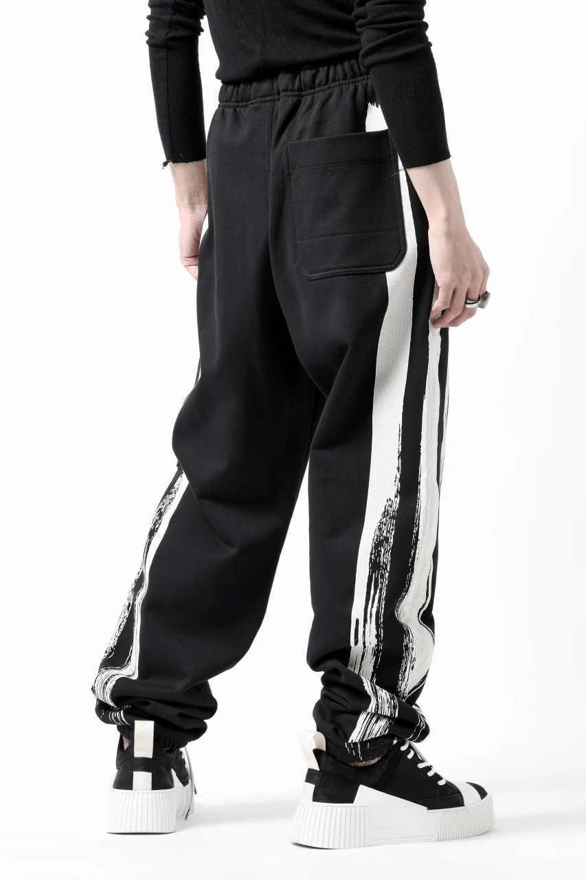 Y-3 Yohji Yamamoto LOGO FIT JOGGER PANTS / ORGANIC COTTON (BLACK) - Image 21