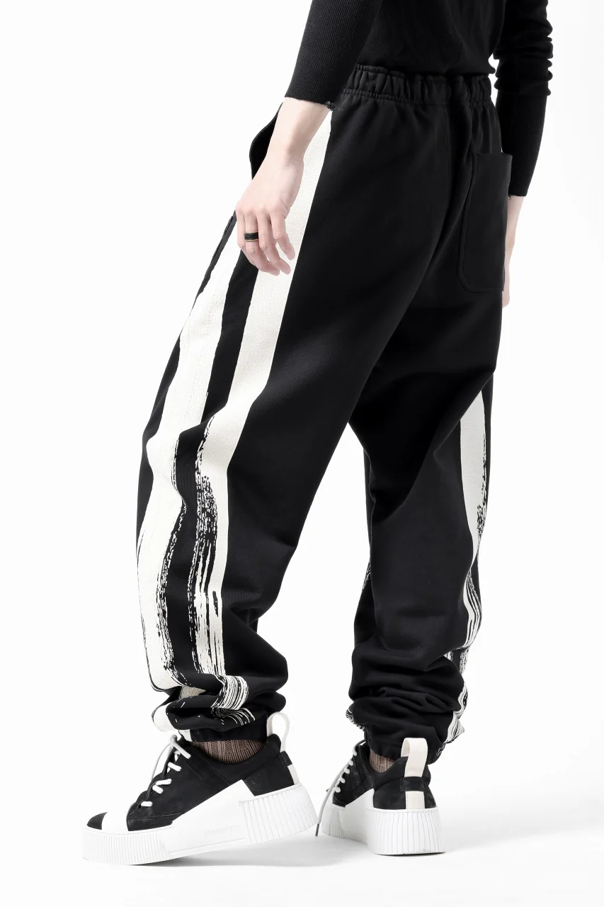 Y-3 Yohji Yamamoto LOGO FIT JOGGER PANTS / ORGANIC COTTON (BLACK) - Image 22