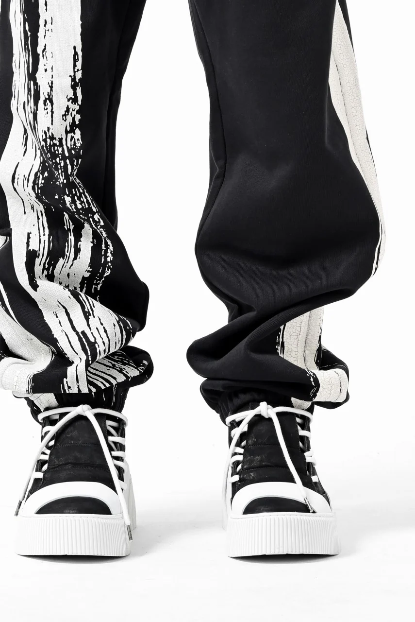 Y-3 Yohji Yamamoto LOGO FIT JOGGER PANTS / ORGANIC COTTON (BLACK) - Image 27