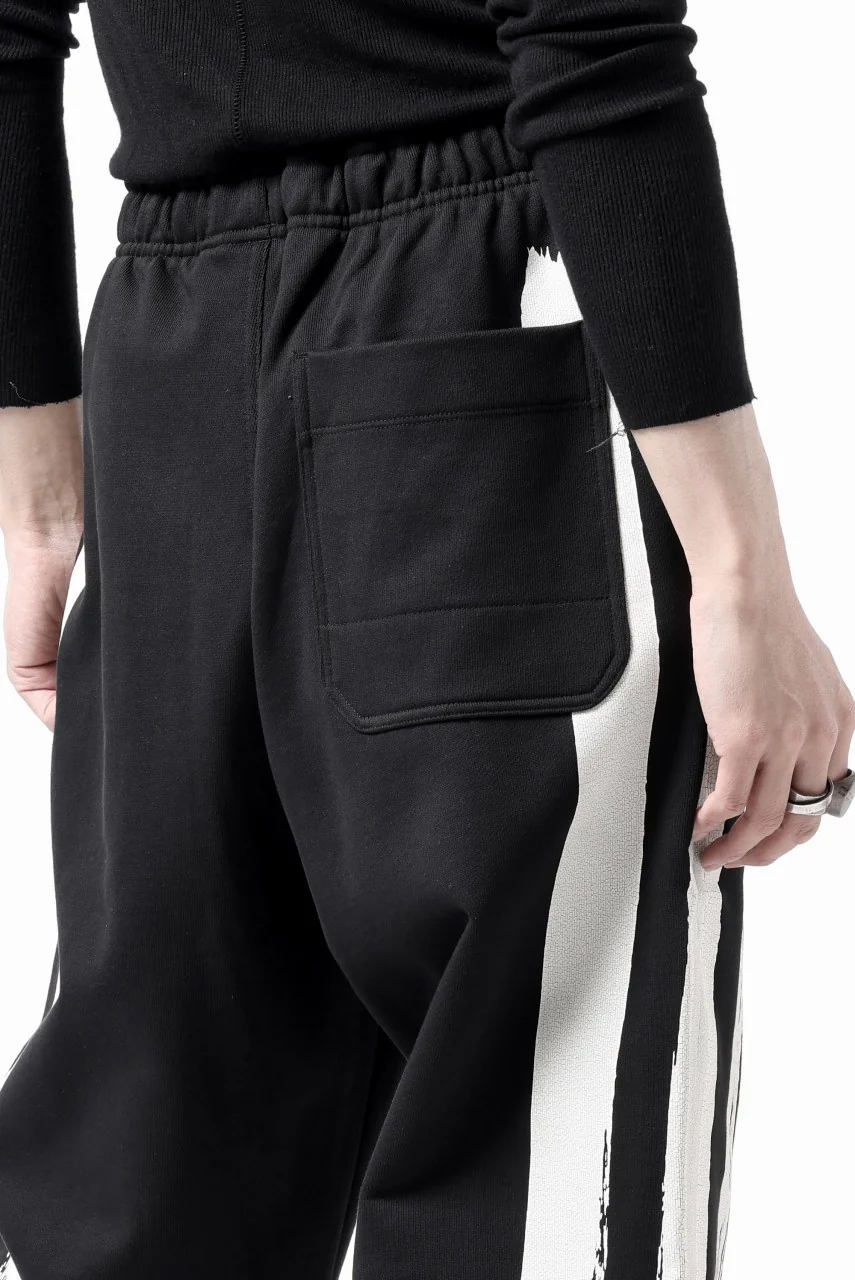 Y-3 Yohji Yamamoto LOGO FIT JOGGER PANTS / ORGANIC COTTON (BLACK) - Image 33