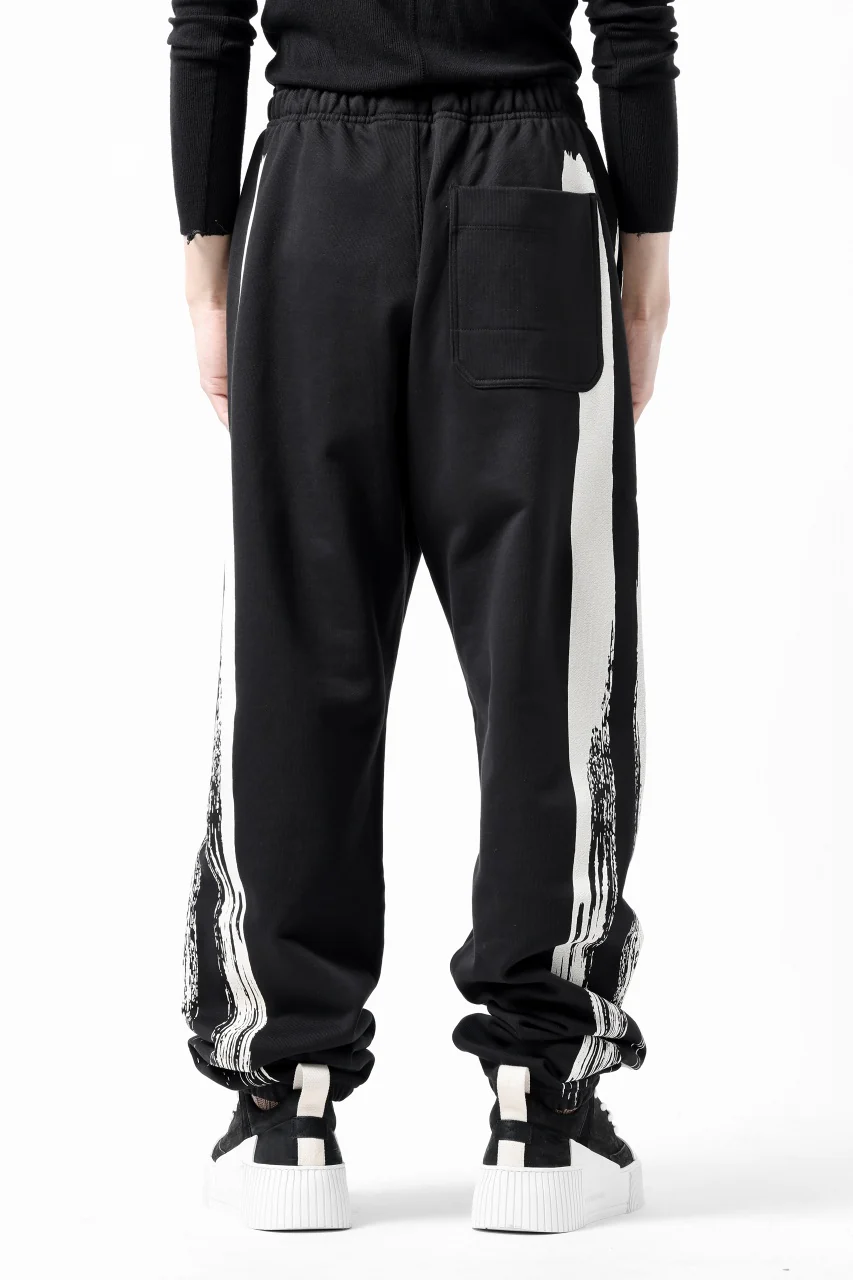 Y-3 Yohji Yamamoto LOGO FIT JOGGER PANTS / ORGANIC COTTON (BLACK) - Image 6