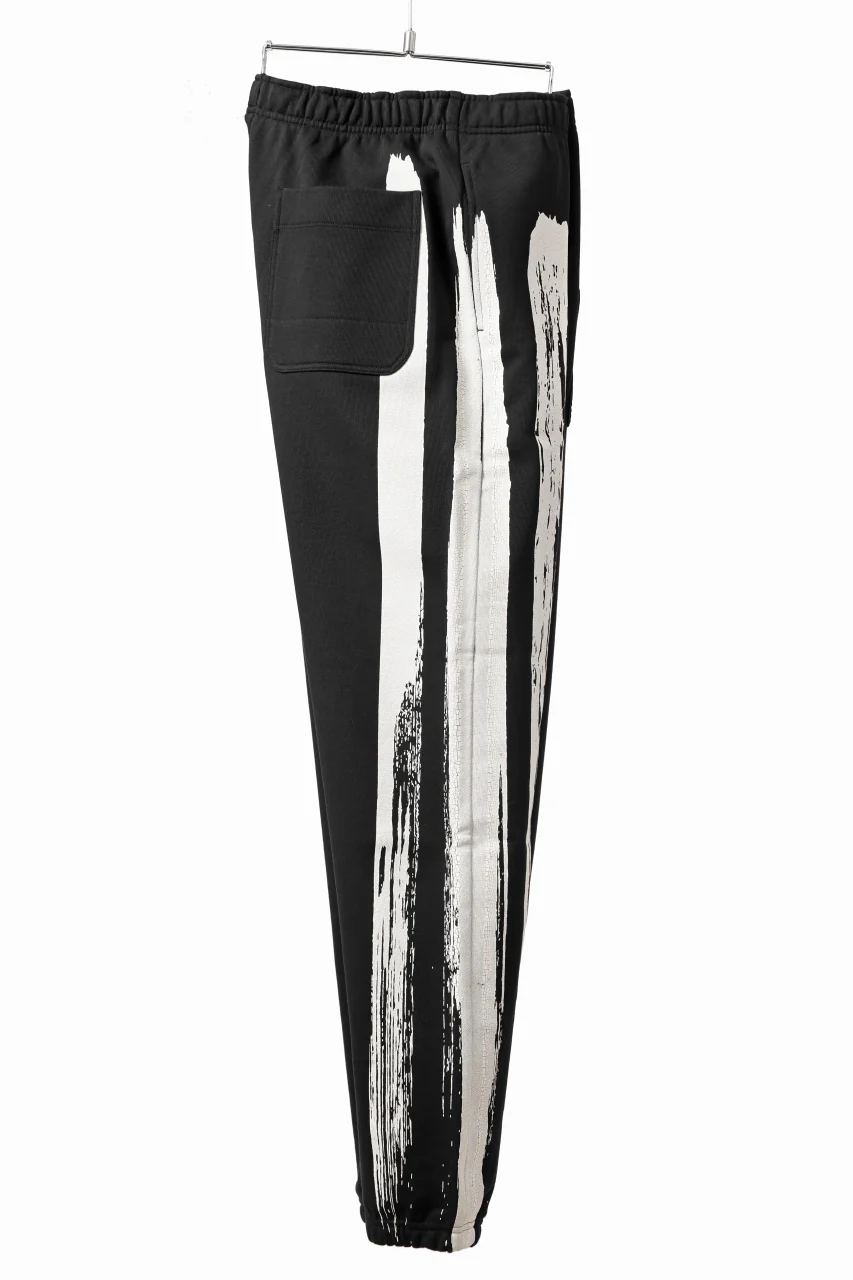 Y-3 Yohji Yamamoto LOGO FIT JOGGER PANTS / ORGANIC COTTON (BLACK) - Image 9