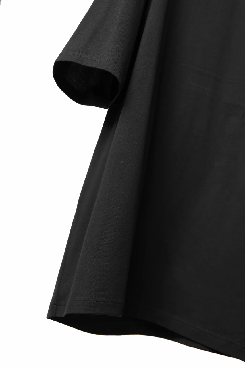 Y-3 Yohji Yamamoto LOOSE BOXY S/S TEE / SC JERSEY (BLACK) - Image 5