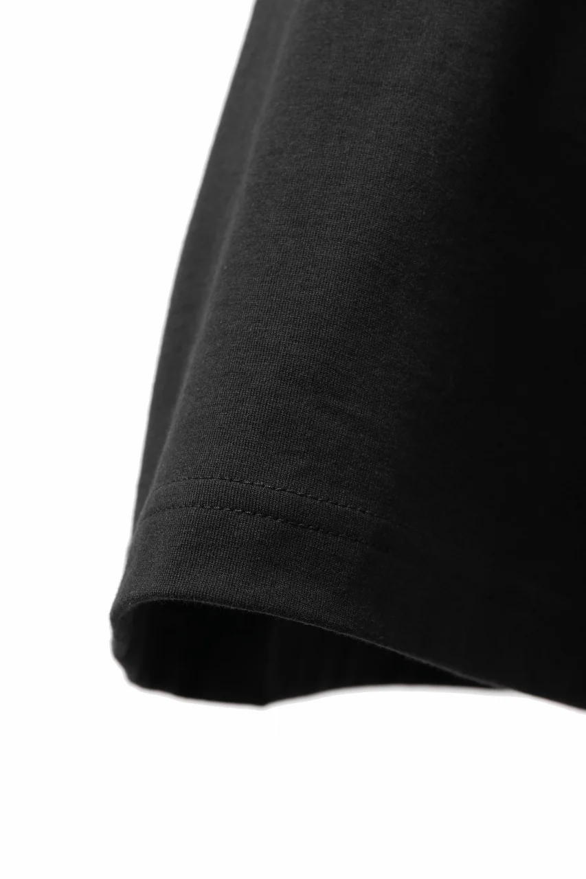 Y-3 Yohji Yamamoto LOOSE BOXY S/S TEE / SC JERSEY (BLACK) - Image 7