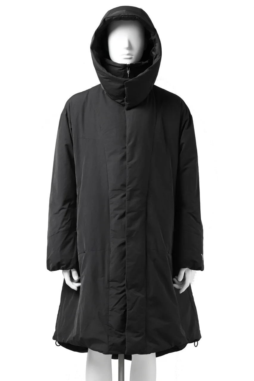 Y-3 Yohji Yamamoto M CH2 DOWN COAT  / SUEDED POLY (BLACK) - Image 10