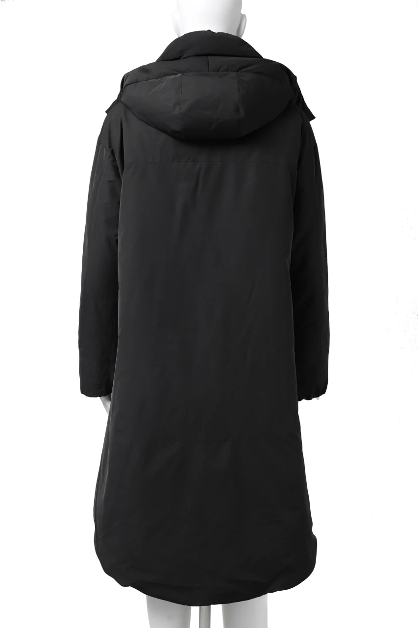 Y-3 Yohji Yamamoto M CH2 DOWN COAT  / SUEDED POLY (BLACK) - Image 16