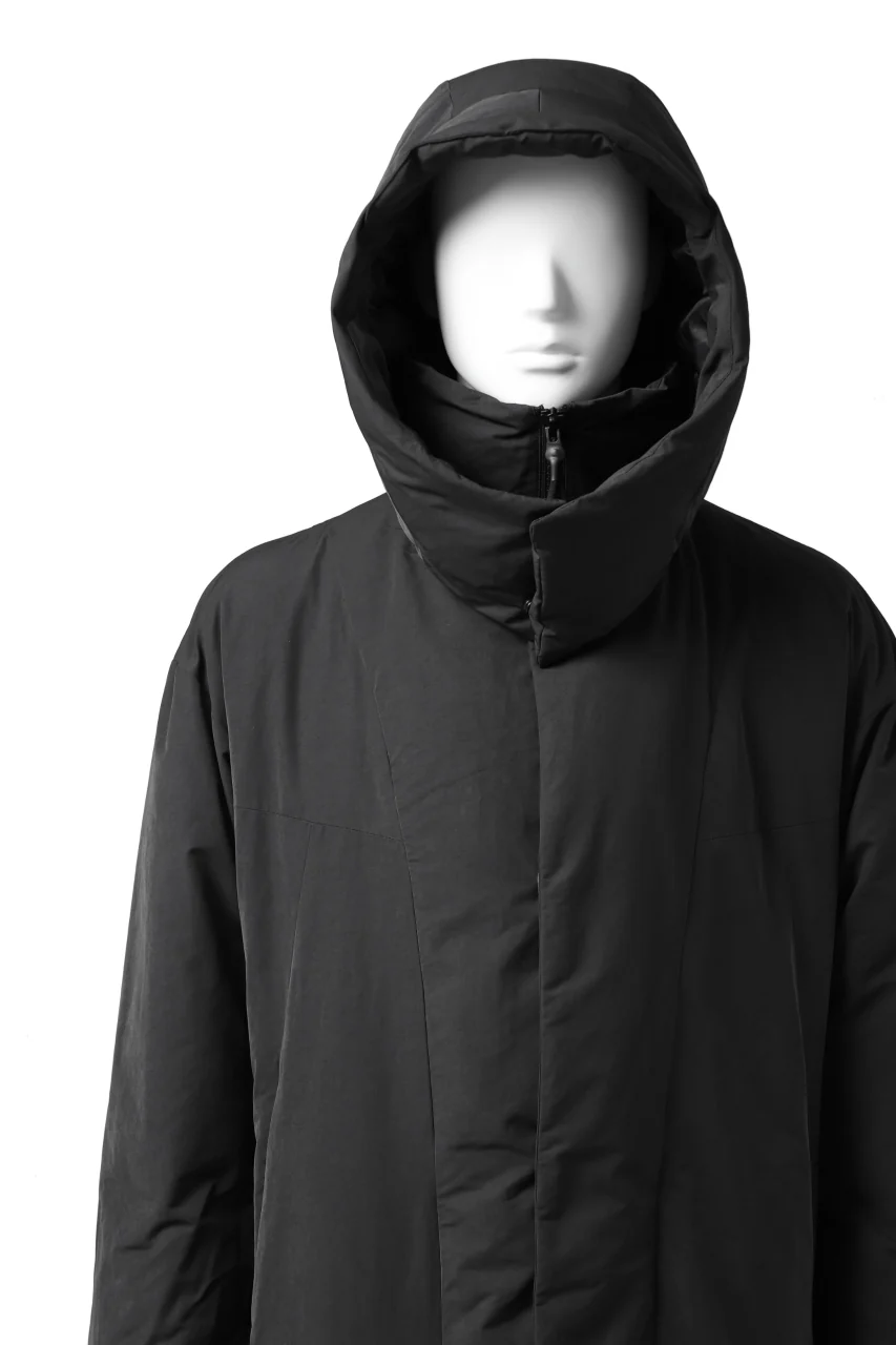 Y-3 Yohji Yamamoto M CH2 DOWN COAT  / SUEDED POLY (BLACK) - Image 20