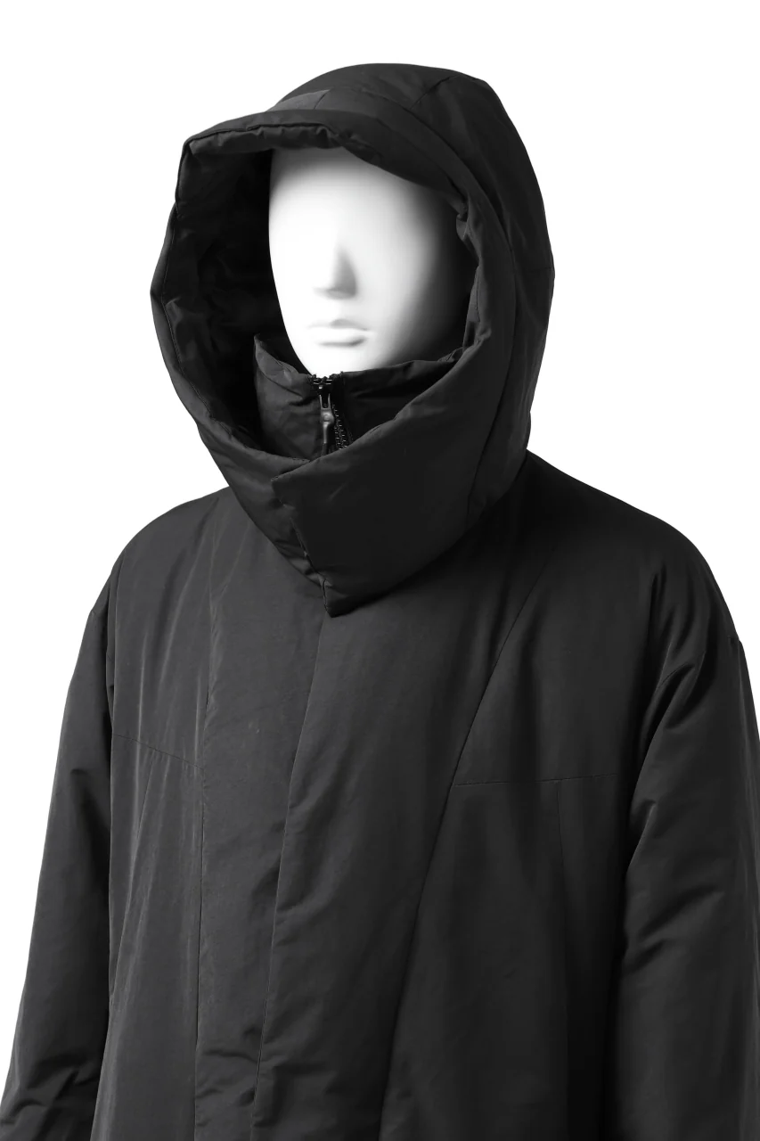 Y-3 Yohji Yamamoto M CH2 DOWN COAT  / SUEDED POLY (BLACK) - Image 21