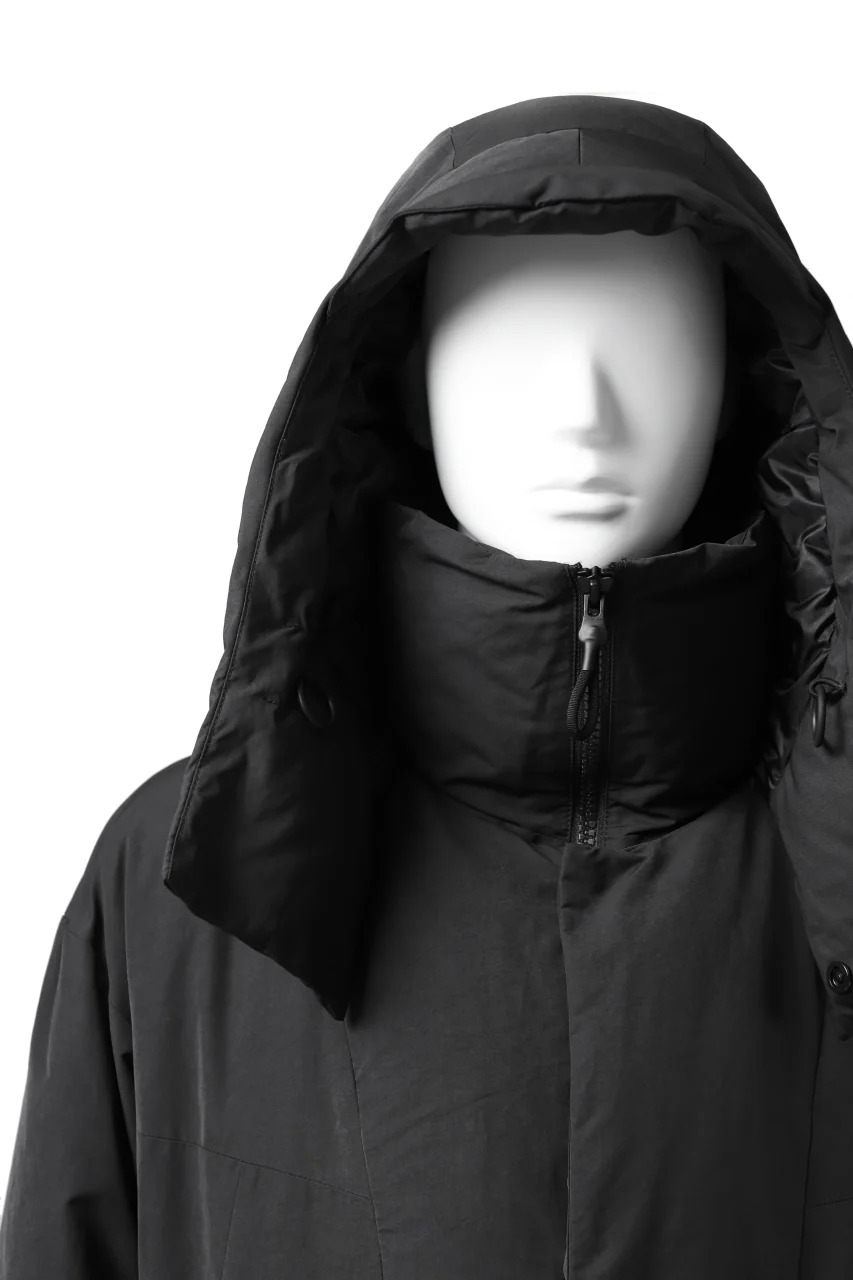 Y-3 Yohji Yamamoto M CH2 DOWN COAT  / SUEDED POLY (BLACK) - Image 22
