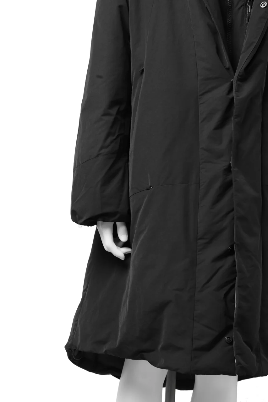 Y-3 Yohji Yamamoto M CH2 DOWN COAT  / SUEDED POLY (BLACK) - Image 27
