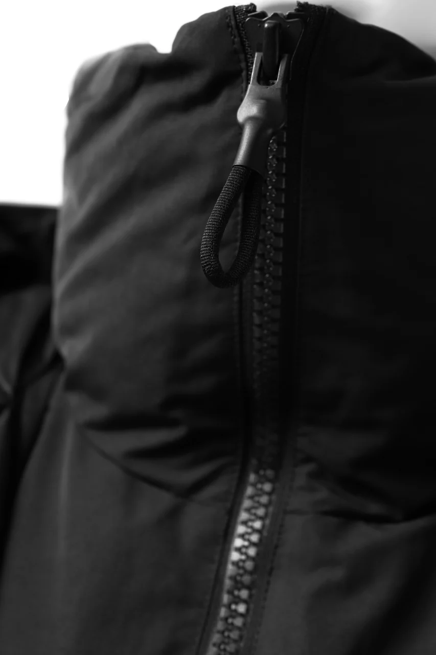 Y-3 Yohji Yamamoto M CH2 DOWN COAT  / SUEDED POLY (BLACK) - Image 30