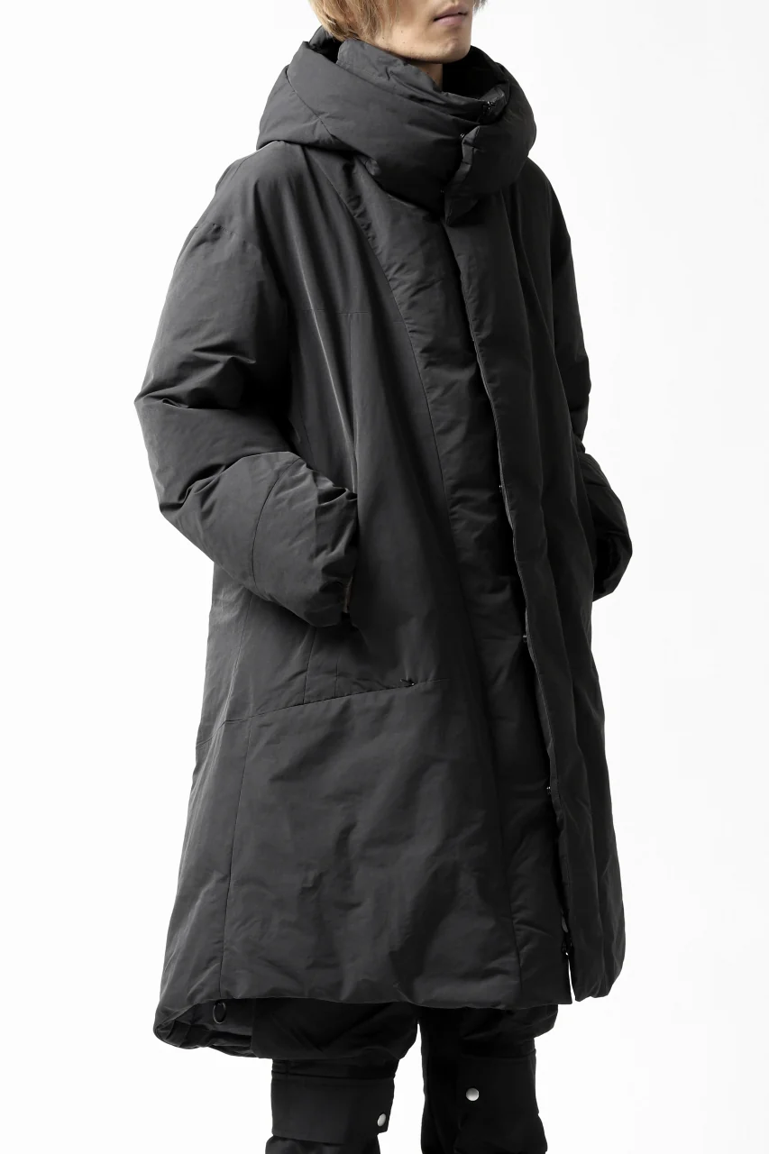 Y-3 Yohji Yamamoto M CH2 DOWN COAT  / SUEDED POLY (BLACK) - Image 40