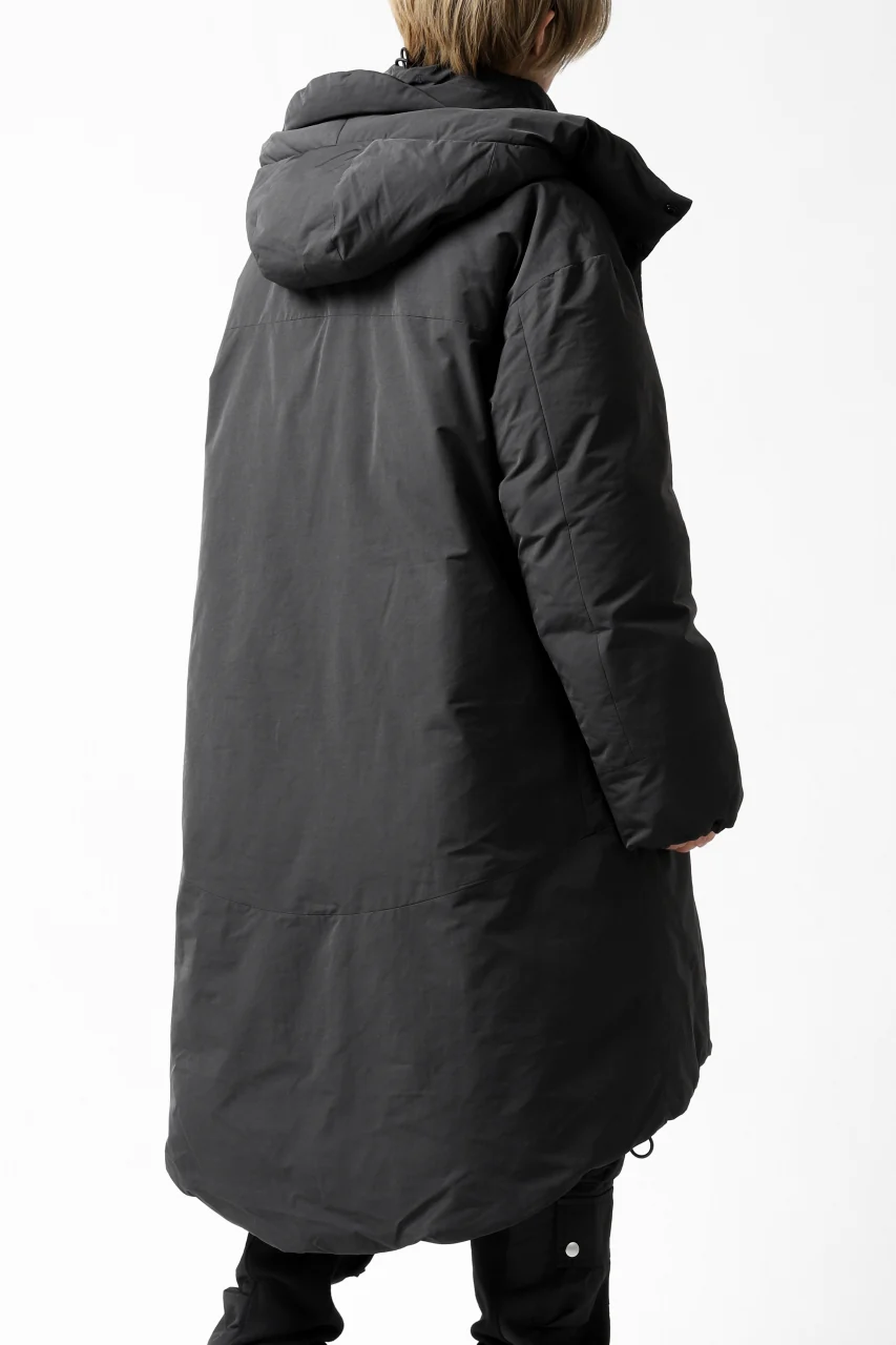 Y-3 Yohji Yamamoto M CH2 DOWN COAT  / SUEDED POLY (BLACK) - Image 69