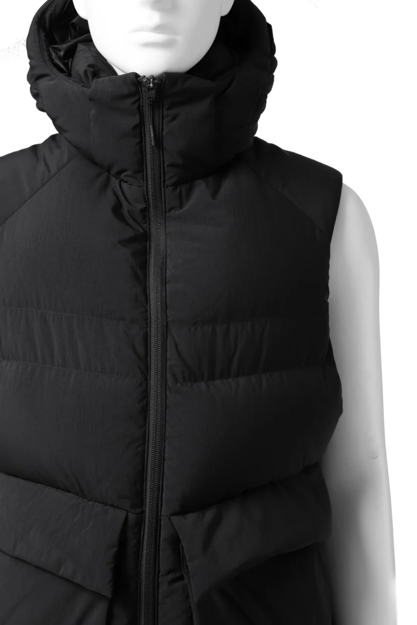 Y-3 Yohji Yamamoto M CLASSIC PUFFY DOWN VEST (BLACK) - Image 20