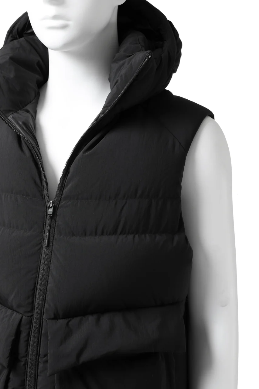Y-3 Yohji Yamamoto M CLASSIC PUFFY DOWN VEST (BLACK) - Image 22