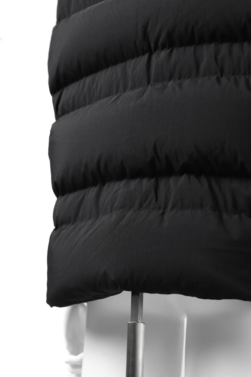 Y-3 Yohji Yamamoto M CLASSIC PUFFY DOWN VEST (BLACK) - Image 28