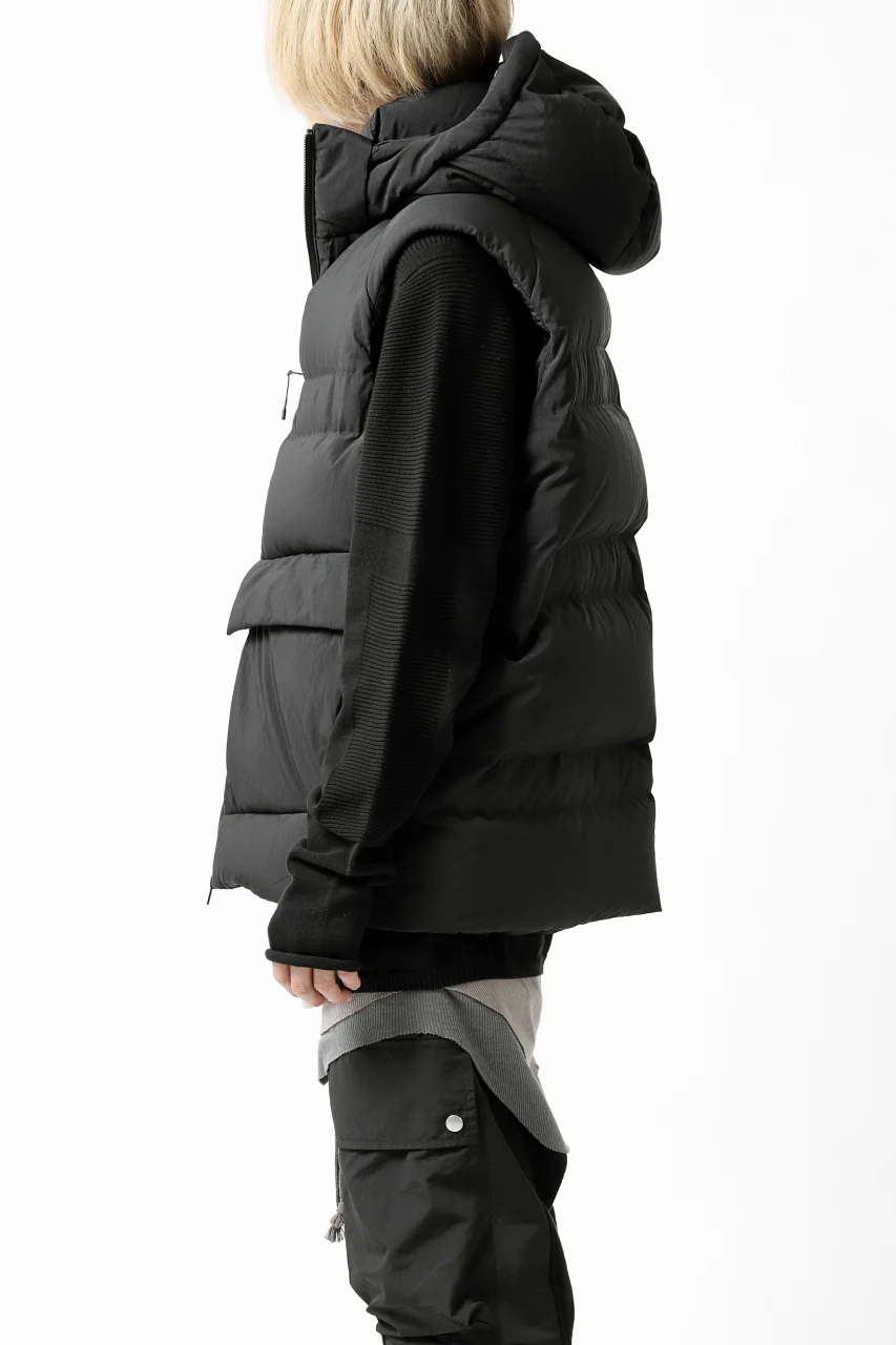 Y-3 Yohji Yamamoto M CLASSIC PUFFY DOWN VEST (BLACK) - Image 33