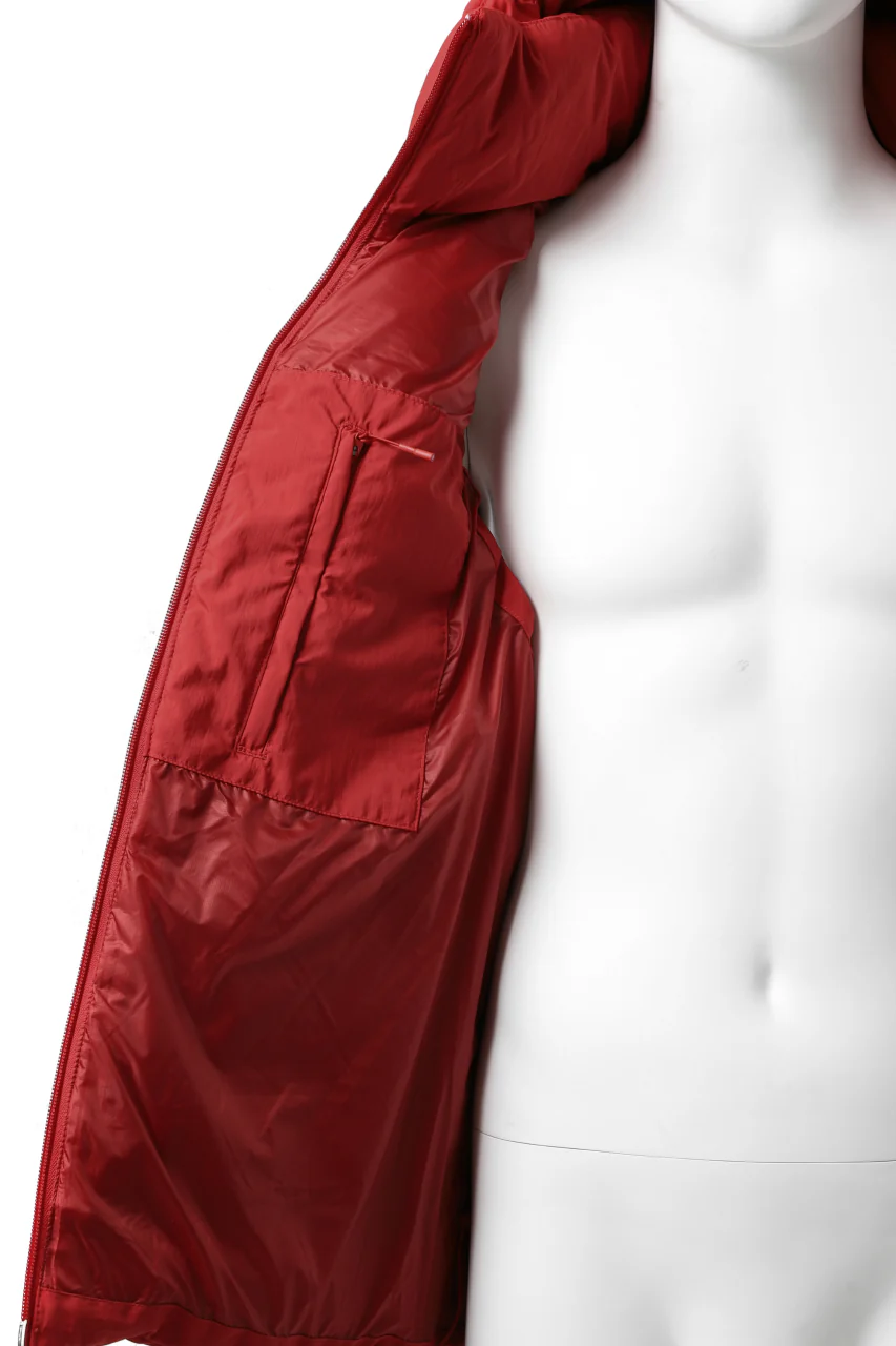 Y-3 Yohji Yamamoto M CLASSIC PUFFY DOWN VEST (RED) - Image 24