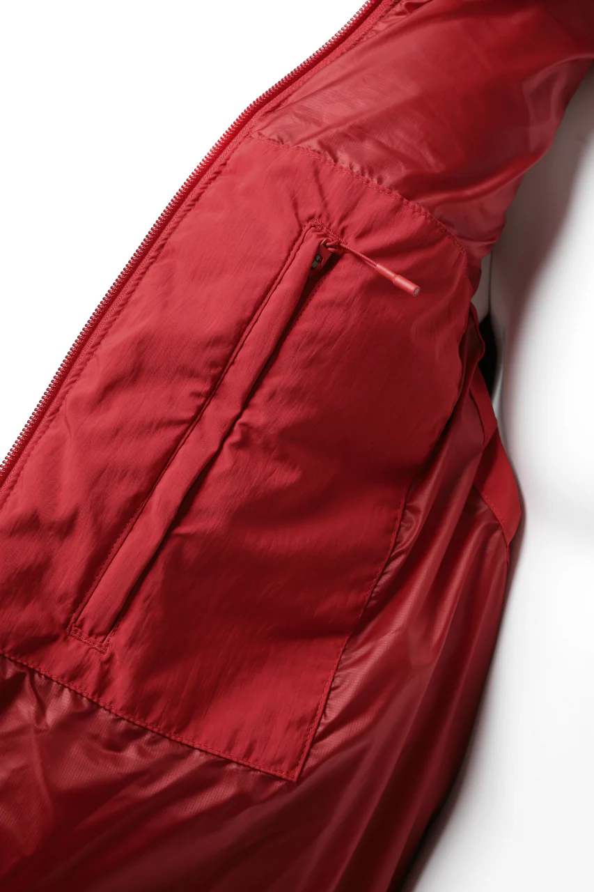 Y-3 Yohji Yamamoto M CLASSIC PUFFY DOWN VEST (RED) - Image 25