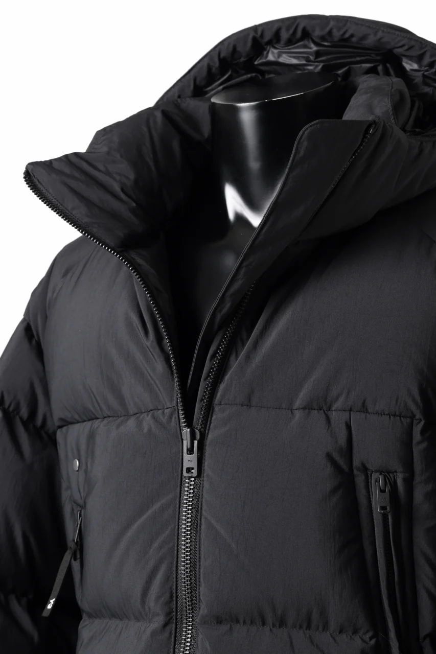 Y-3 Yohji Yamamoto M PUFF JACKET / DUCK DOWN & PRIMALOFT® (BLACK) - Image 15