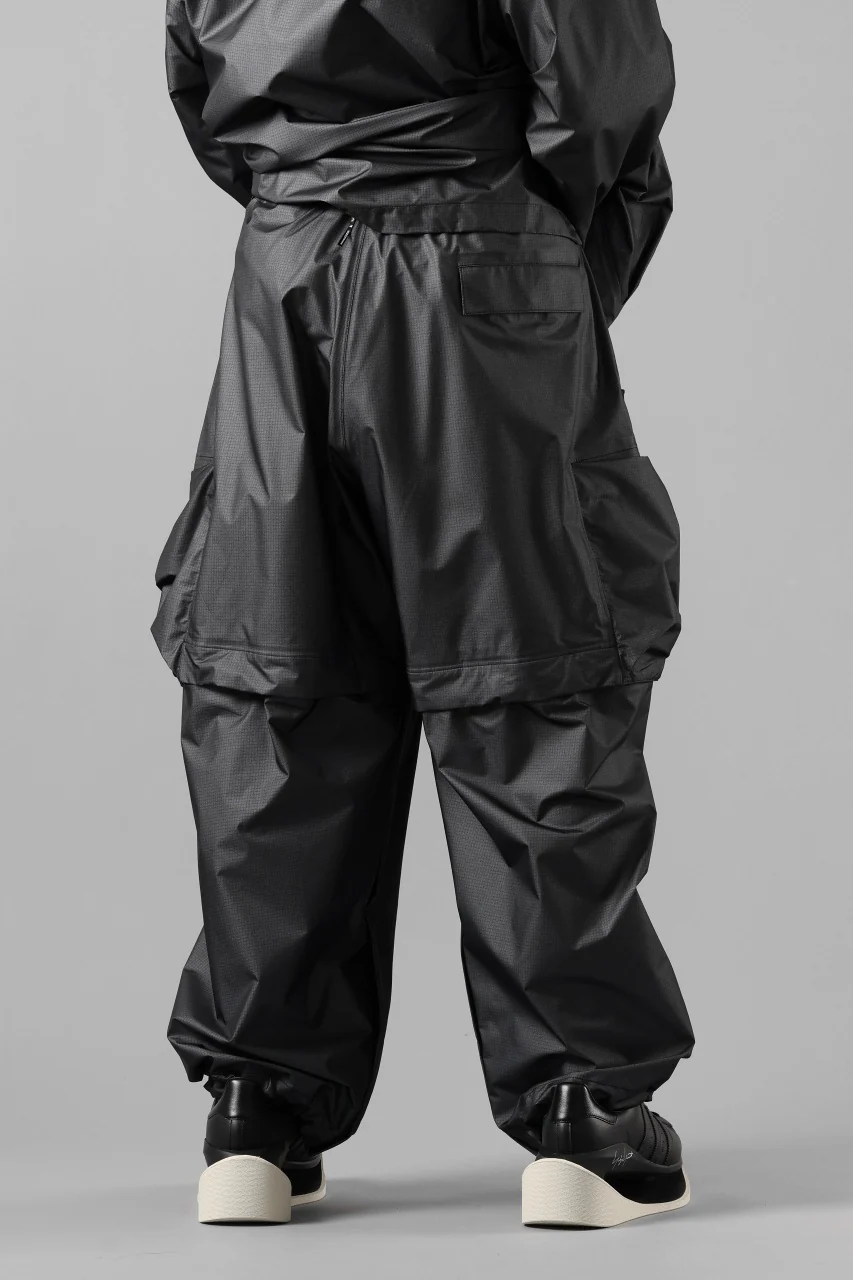 Y-3 Yohji Yamamoto OUTDOOR 2WAY PANTS / GORE-TEX RIPSTOP (BLACK) - Image 23