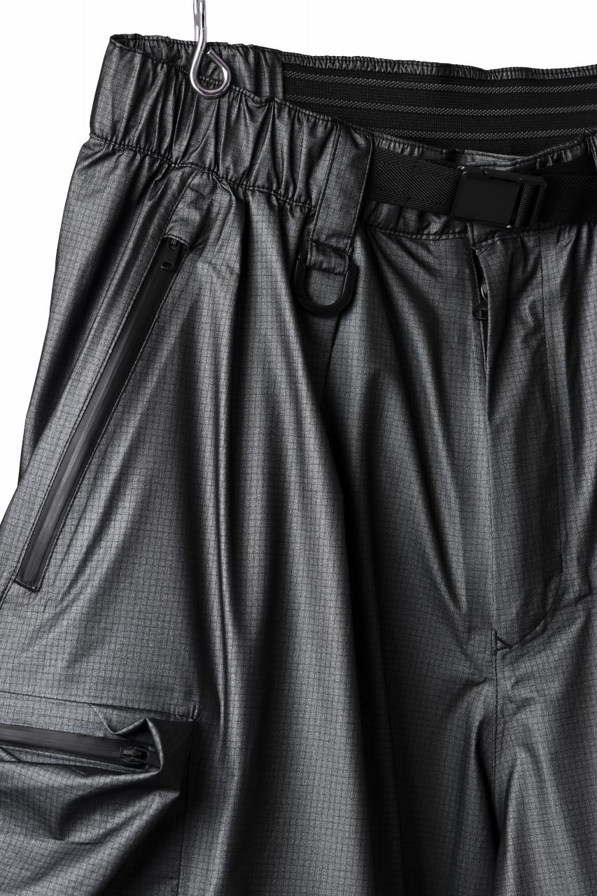 Y-3 Yohji Yamamoto OUTDOOR 2WAY PANTS / GORE-TEX RIPSTOP (BLACK) - Image 8