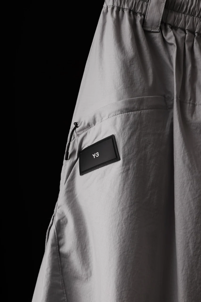 Y-3 Yohji Yamamoto OUTDOOR CARGO PANTS / RIPSTOP COTTON (STONE) - Image 10