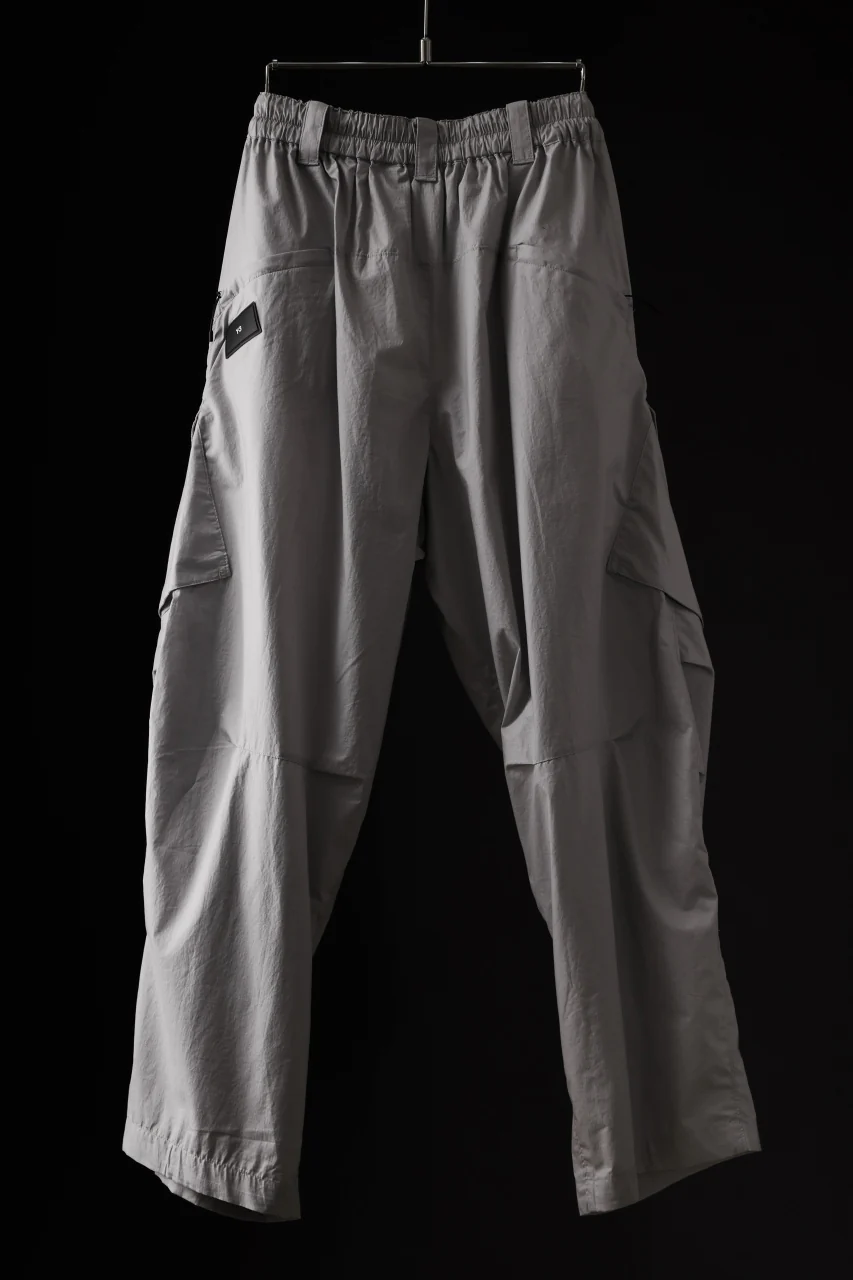 Y-3 Yohji Yamamoto OUTDOOR CARGO PANTS / RIPSTOP COTTON (STONE) - Image 3