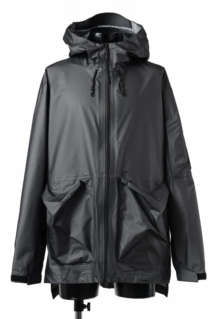 Y-3 Yohji Yamamoto OUTDOOR HOODIE JACKET / GORE-TEX RIPSTOP (BLACK)