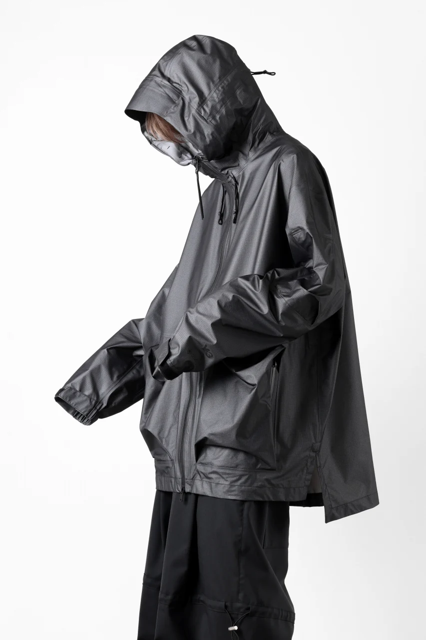 Y-3 Yohji Yamamoto OUTDOOR HOODIE JACKET / GORE-TEX RIPSTOP (BLACK) - Image 20