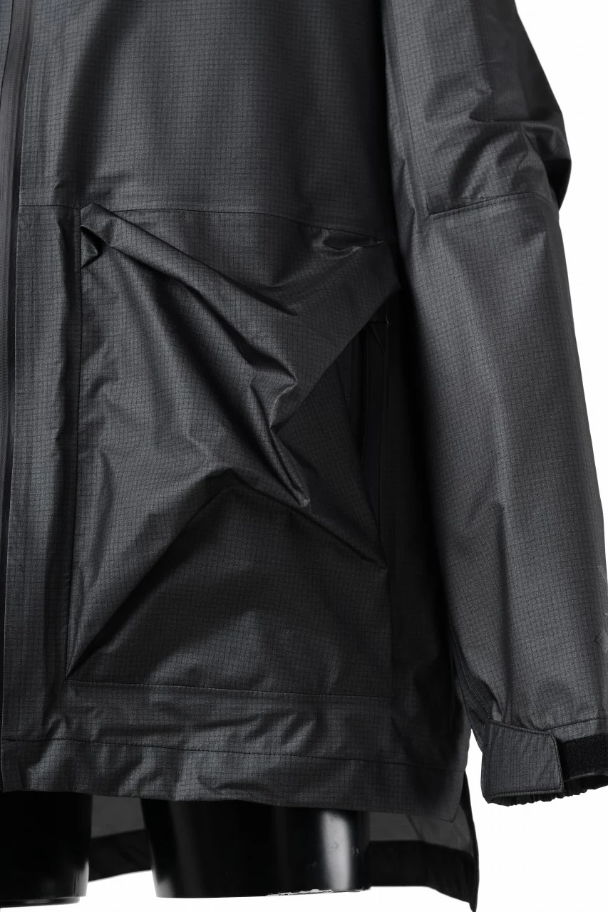 Y-3 Yohji Yamamoto OUTDOOR HOODIE JACKET / GORE-TEX RIPSTOP (BLACK) - Image 31