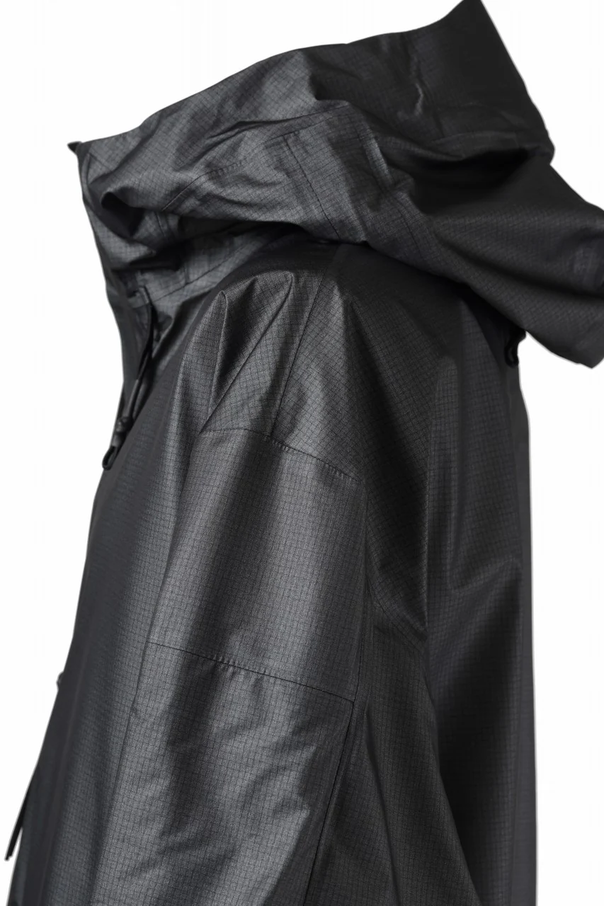 Y-3 Yohji Yamamoto OUTDOOR HOODIE JACKET / GORE-TEX RIPSTOP (BLACK) - Image 33