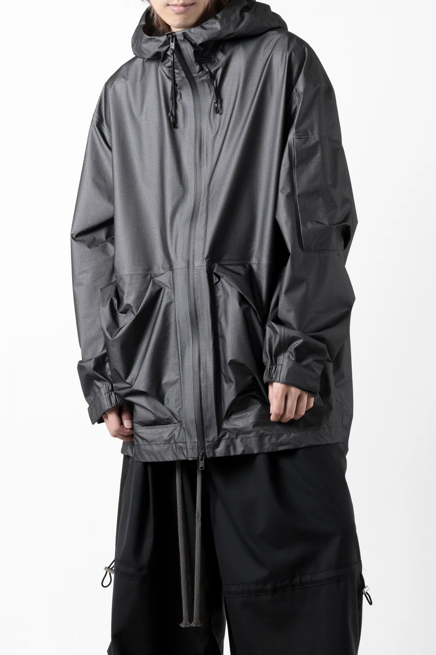 Y-3 Yohji Yamamoto OUTDOOR HOODIE JACKET / GORE-TEX RIPSTOP (BLACK) - Image 9