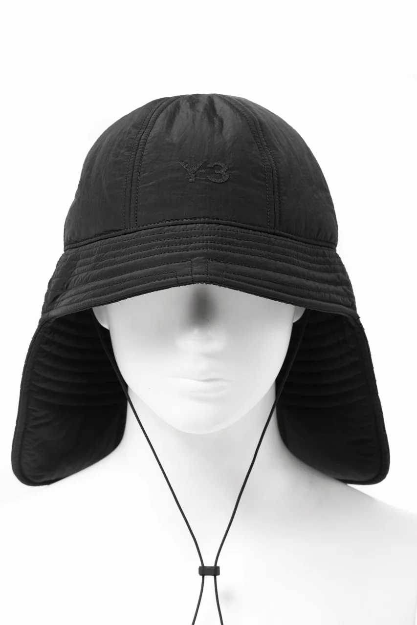 Y-3 Yohji Yamamoto Q B HAT (BLACK) - Image 10