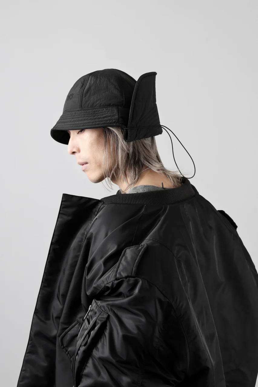 Y-3 Yohji Yamamoto Q B HAT (BLACK) - Image 4
