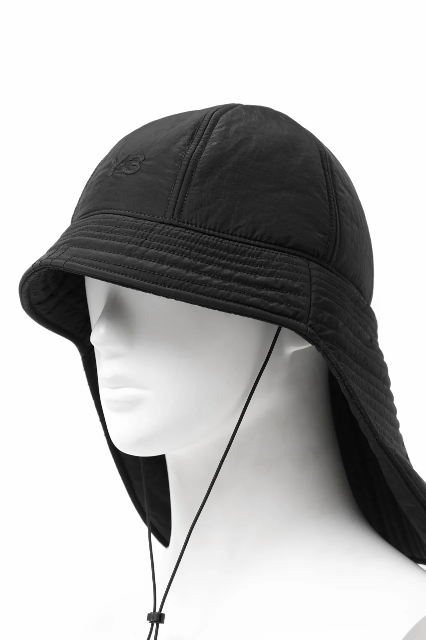 Y-3 Yohji Yamamoto Q B HAT (BLACK) - Image 5