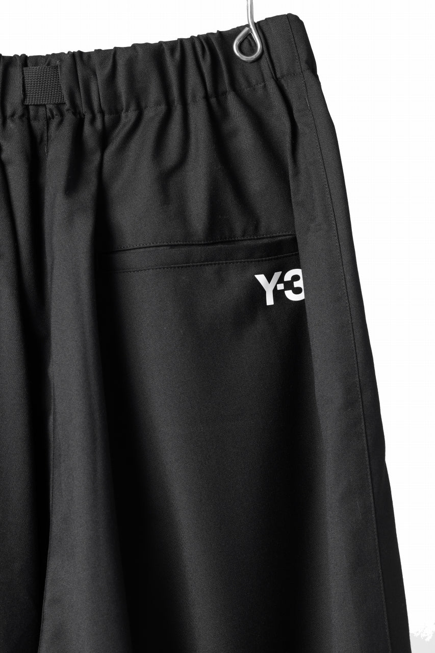 Y-3 Yohji Yamamoto REFIND WOOL PANTS (BLACK) - Image 34